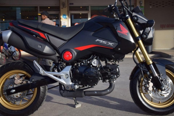 ขาย Honda Msx สีดำ ปี 58 ลายล่าสุด สภาพสวย เดิม ๆ ราคา เบา ๆ