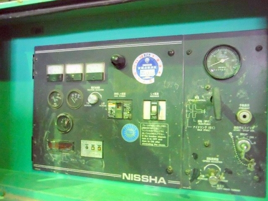 เครื่องปั่นไฟ Nippon Sharyo NES90EI นำเข้าจากญี่ปุ่น สนใจโทร. 080-6565422 (หนิง)