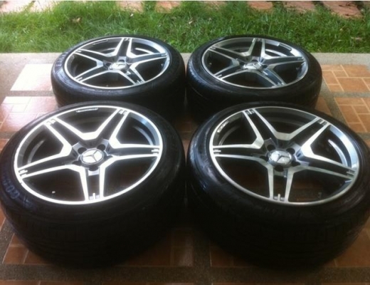 ล้อAMG ขอบ18 พร้อมยางGoodyear ปลายปี12