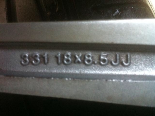 ล้อAMG ขอบ18 พร้อมยางGoodyear ปลายปี12