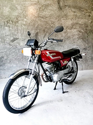 JX110 สีแดง สภาพสวยทำใหม่แบบเดิมๆสวยปิ๊ง +เครื่องดีแปลง CDI นิ่มมาก+ท่อเดิมเพราะ+ระบบไฟใช้ได้หมด +ภาษีเต็ม+พรบ.ครบ+ท ะเบียนเล่มใหม่โอนได้เลย ราคา 23,000 บาท