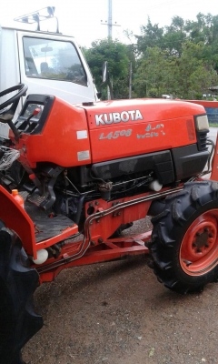 รถไถคูโบต้า L  4508 ปี 52 อุปกรณ์ครบ 3 อย่าง ด้านหน้า ผานหลัง โรตาลี่