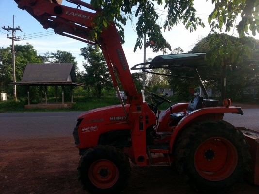 รถแทร็กเตอร์มือสอง สด ผ่อน L3608DT ติดบุ้งกี๋ 280.000บาท เพชรรุ่งเรืองแทร็กเตอร์