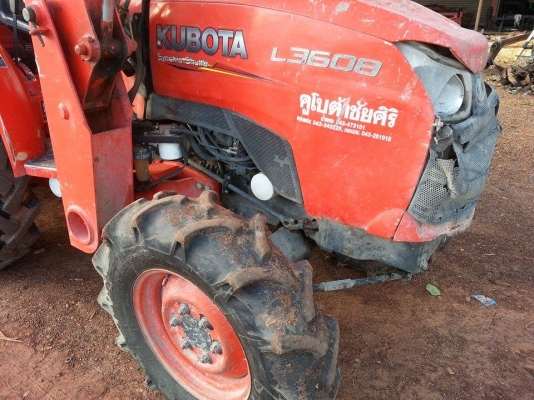 รถแทร็กเตอร์มือสอง สด ผ่อน L3608DT ติดบุ้งกี๋ 280.000บาท เพชรรุ่งเรืองแทร็กเตอร์