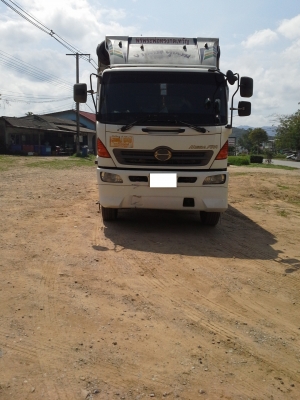 ขายด่วน รถพ่วง 22 ล้อ แม่ลูก Hino mega fm 320 แรงม้า รถบ้าน สภาพสวย