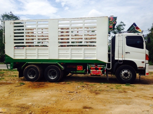 ขายด่วน รถพ่วง 22 ล้อ แม่ลูก Hino fm2p 380 แรงม้า รถบ้าน สภาพสวย