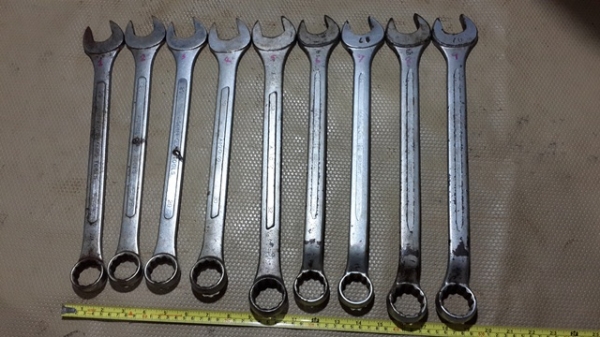 ประแจเบอร์ใหญ่ราคาเดียวถูกๆ ญี่ปุ่น เยอร์มัน""""ล้างSTOCK