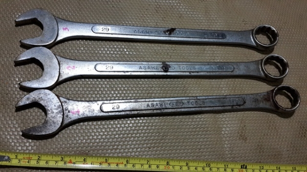 ประแจเบอร์ใหญ่ราคาเดียวถูกๆ ญี่ปุ่น เยอร์มัน""""ล้างSTOCK