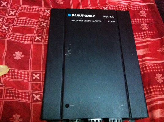 ขายแอมป์ BLAUPUNKT รุ่น BQX-320 (4ch) สภาพสวยๆรับประกันเสียงดีจริงๆครับ 2500.-