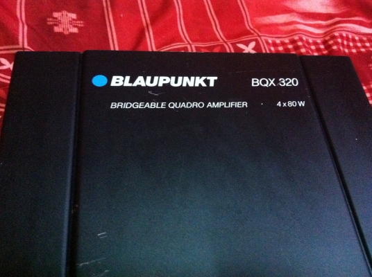 ขายแอมป์ BLAUPUNKT รุ่น BQX-320 (4ch) สภาพสวยๆรับประกันเสียงดีจริงๆครับ 2500.- ขายแอมป์ BLAUPUNKT รุ่น BQX-320 (4ch) สภาพสวยๆรับประกันเสียงดีจริงๆครับ 2500.-