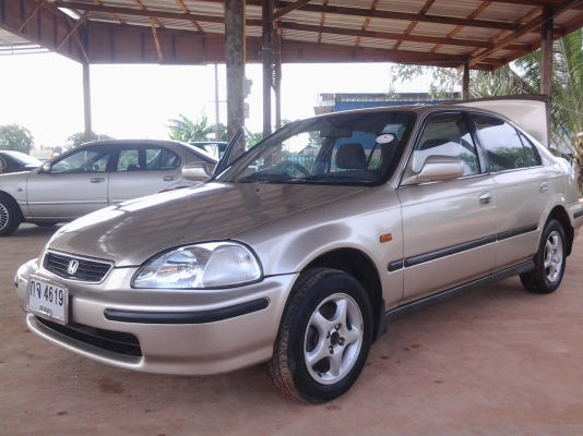 HONDA CIVIC 1.6 วีเทค ปี39 เพาเวอร์ ไฟฟ้า ไม่กินแกส ช่วงล่างเงียบ