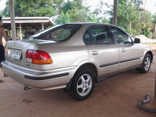 HONDA CIVIC 1.6 วีเทค ปี39 เพาเวอร์ ไฟฟ้า ไม่กินแกส ช่วงล่างเงียบ