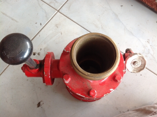 ดีเคเซียงกง ท่อน้ำดับเพลิง ทองเหลือง เก่าญี่ปุ่น