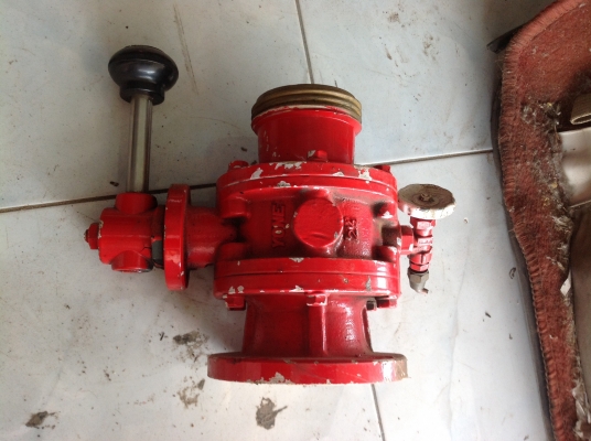 ดีเคเซียงกง ท่อน้ำดับเพลิง ทองเหลือง เก่าญี่ปุ่น