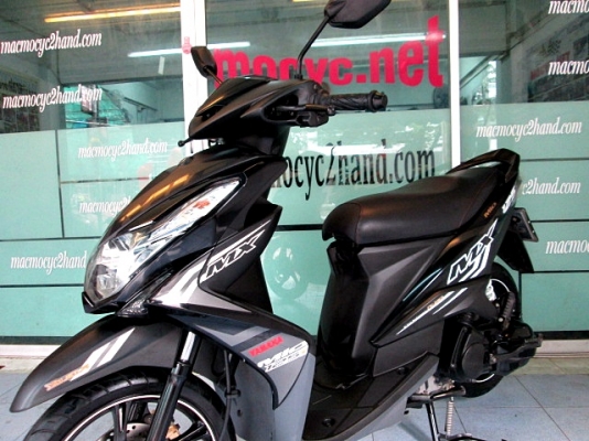 MIO 125 iMX ตัวท็อปล้อแมกซ์  สีดำ อมตะ รุ่นใหม่ล่าสุด รถเดือน มิถุนายน ปี 57 ไมล์ 2 พันโล ฟรีโอน แถม 4 รายการ 35900