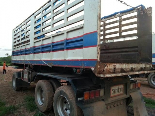 ขายรถพ่วง 22 ล้อ แม่-ลูก กระบะเหล็กคอกเกษตรดั้ม ISUZU 300 ปี.55 ราคา.2450000 ต่อรอง สนใจโทรเลยครับ