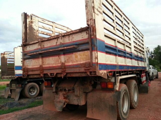 ขายรถพ่วง 22 ล้อ แม่-ลูก กระบะเหล็กคอกเกษตรดั้ม ISUZU 300 ปี.55 ราคา.2450000 ต่อรอง สนใจโทรเลยครับ