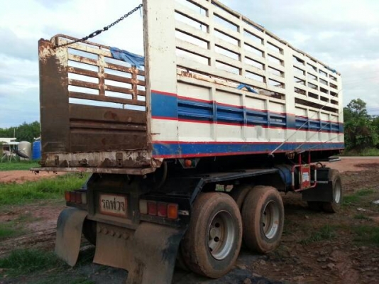 ขายรถพ่วง 22 ล้อ แม่-ลูก กระบะเหล็กคอกเกษตรดั้ม ISUZU 300 ปี.55 ราคา.2450000 ต่อรอง สนใจโทรเลยครับ