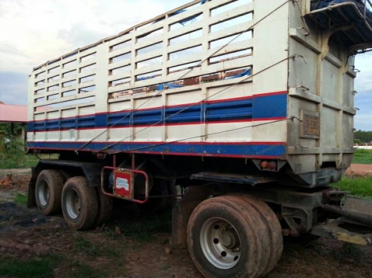 ขายรถพ่วง 22 ล้อ แม่-ลูก กระบะเหล็กคอกเกษตรดั้ม ISUZU 300 ปี.55 ราคา.2450000 ต่อรอง สนใจโทรเลยครับ