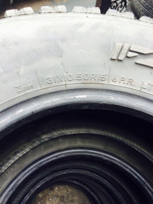 ขายยาง 31 31x10.5R15 ปี 12 สวยๆ4 เส้น ขาย 3,700 บาท