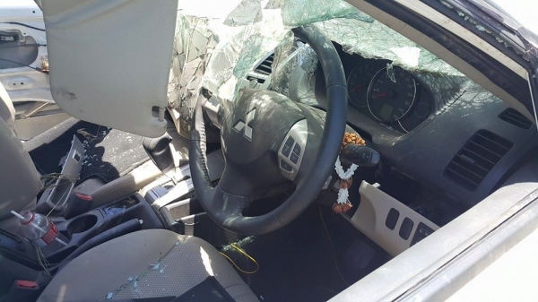 MITSUBISHI PAJERO 2.5 ปี12 เกียร์ออโต้ แอร์แบ็คไม่ยิง ชุดหน้าสมบูรณ์