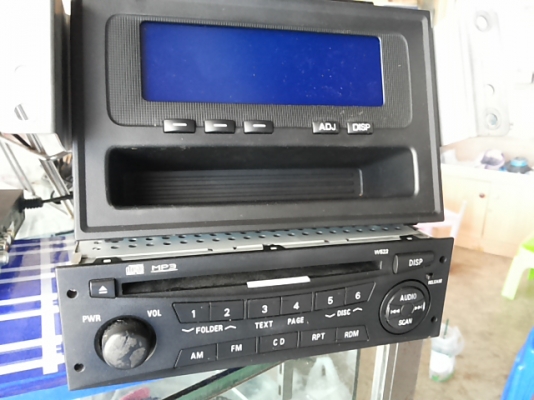 RV MITER + เครื่องเล่น CD ของติดรถ TRITON แท้