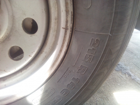 กระทะ พร้อมยาง มือสอง