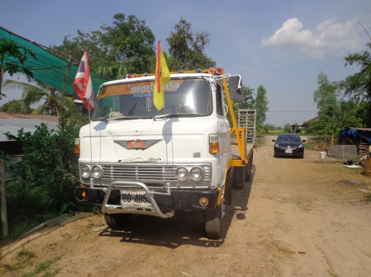 ขายรถเทนเลอร์  10  ล้อ  HINO  เกีี่ยวข้าว