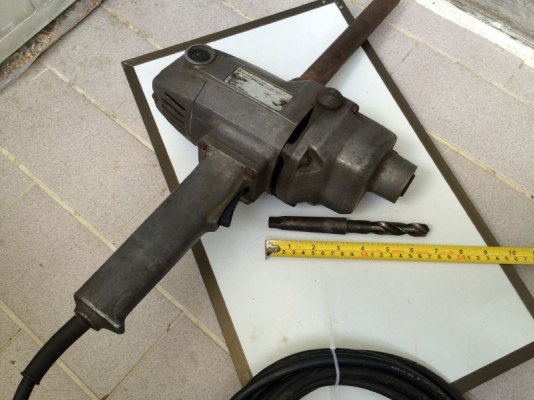 ขายสว่านรอบช้า HITACHI แถมฟรี!!..ดอกเตเปอร์