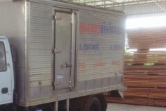 ขายตู้น้ำแข็งสภาพดีสวยไม่มีผุ ขนาดติรถบรรทุก NKR ยาว4.30ม. ทุกรุ่น  ราคา 29,000บ