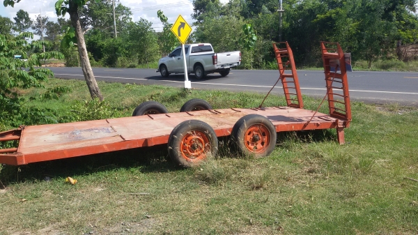 ขายพ่วงลากรถเกี่ยวข้าวคูโบต้า 60,70, ราคา 21900 บาท