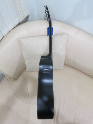 3,400.-กีต้าร์โปร่งเว้าไฟฟ้า Mantic 41 นิ้ว รุ่น AG-1CE BK สีดำด้าน EQ อย่างดี ของใหม่