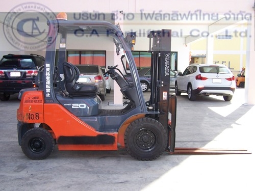 ขายรถ โฟล์คลิฟท์ TOYOTA รุ่น 8-FG20