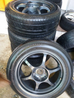 ล้อ RG1 ขอบ 17 5รุู 114 พร้อมยาง