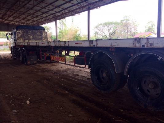 ขายด่วน  รถบรรทุกสิบล้อหัวลากพร้อมหางพื้นเรียบสามเพลา ISUZU  DEGA 270 ปี 49 รถสภาพดีมาก พร้อมใช้งานทันที  เอกสารพร้อม