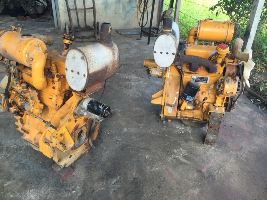 ขายเครื่อง KOMATSU (โคมัสสุ)2สูบเก่าญี่ปุ่นรุ่น2d94-2สำหรับใส่แบ็คโฮ สภาพสวยมากๆ