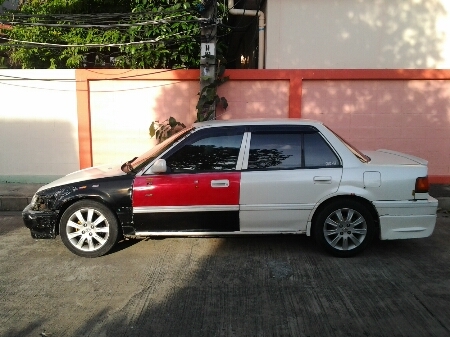 ขายรถยนต์ ปี89 ฮอนด้า ซีวิค รุ่นไฟท้ายแดง เครื่อง1500cc.ติดแก๊ส เกียร์ออโต้ พวงมาลัยเพาเวอร์ แอร์เย็น วิทยุCD ล้อแม็ก เครื่องดีแน่นๆ ขายถูกๆตามสภาพ