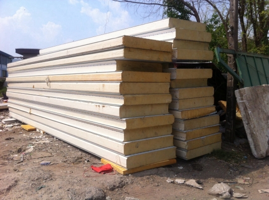 ผนังทำห้องเย็น PU ยี่ห้อKingspan 8นิ้วถูกๆด่วนๆ