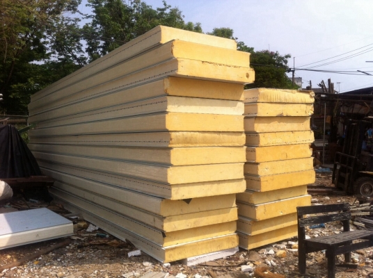 ผนังทำห้องเย็น PU ยี่ห้อKingspan 8นิ้วถูกๆด่วนๆ