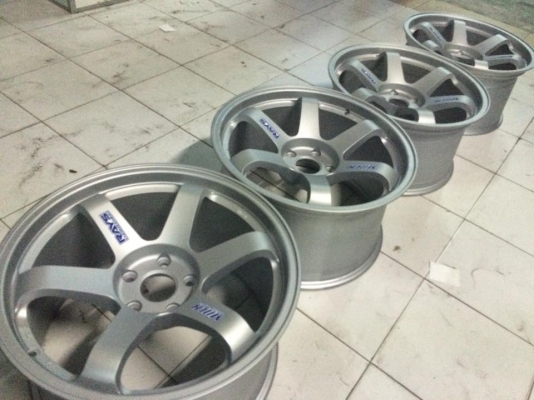 !!!ล้อ TE37 18" 5/114 F9.5-R10 off30 15,000.บาท ไม่มีซ่อม เก็บสีมาอย่างเดียวใหม่กิบ 086-555-8552 !!!ล้อ TE37 18" 5/114 F9.5-R10 off30 15,000.บาท ไม่มีซ่อม เก็บสีมาอย่างเดียวใหม่กิบ 086-555-8552