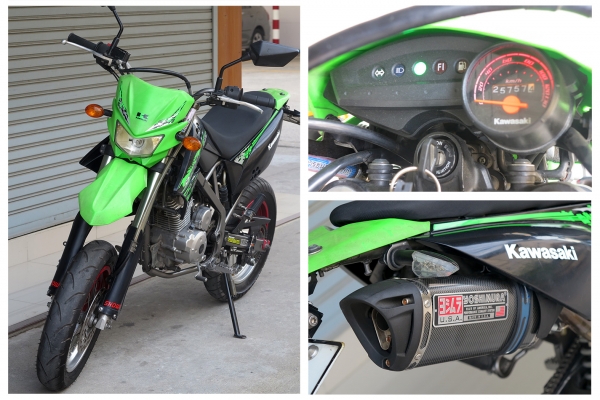 Kawazaki D-Trcker 125cc  ปี2012 แต่งสวยๆ