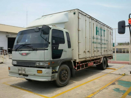 หกล้อ HiNO FF3H PLA 195แรง บรรทุกตู้แห้ง ยาว7.20ม สภาพพร้อมใช้งาน เล่ม ทะเบียนพร้อมโอน