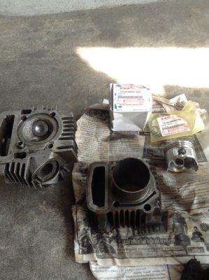 ขายเสื้้อสูบ+ฝาสูบทั้งชุด s90 md90 ลูกใหม่แท้ วาวล์เรียบร้อย พร้อมใส่ ถูกๆ