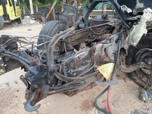 ขายซาก10ล้อ2เพลา175แรง FVZ12MY K-3604282  ตามสภาพ เล่มพร้อท รถหล่นมา