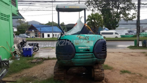 รถแบคโฮ KOMATSU PC35R พร้อมใช้งาน