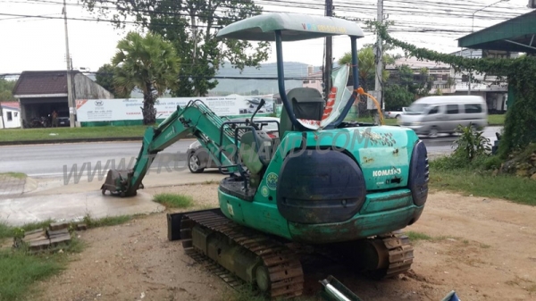 รถแบคโฮ KOMATSU PC35R พร้อมใช้งาน