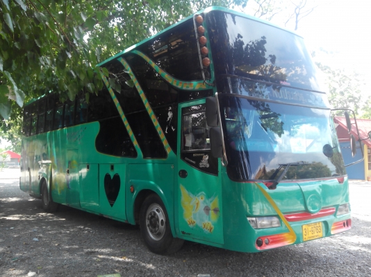 ขายด่วน รถบัสพัดลม 3 เสา s