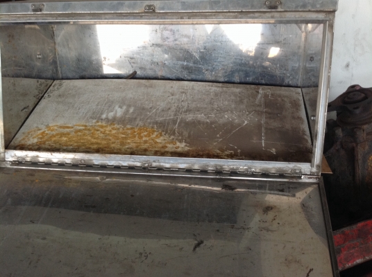 ดีเคเซียงกง ถังเเสตนเลสขนาดใหญ่ เก่าเเท้ญี่ปุ่น กว้าง90สูง46ลึก46เชนติเมตร