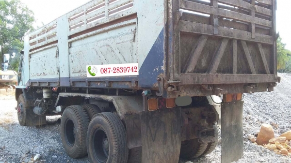 ขายรถดั้มพ์ 10 ล้อ 2 เพลา มีระบบลากจูง ISUZU ROCKY 240 แรงม้า