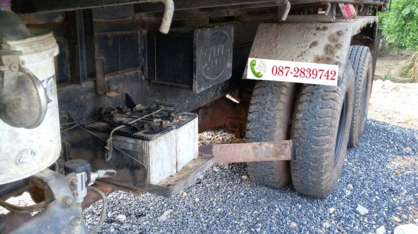 ขายรถดั้มพ์ 10 ล้อ 2 เพลา มีระบบลากจูง ISUZU ROCKY 240 แรงม้า